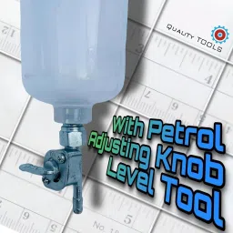 precisto Bike Average/Mileage Testing Bottle Device With Petrol Adjusting Knob Lever Tool image 2
