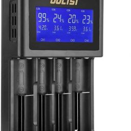 AMICIKART Golisi S4 2.0A Smart Charger with LCD Display and Auto Detecting BatteryCamera Battery Charger-picture-10