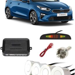 PKNA0229 White Car Reverse Parking Sensor with LED Display 4 Sensor PKNA0229 Parking Sensor-20