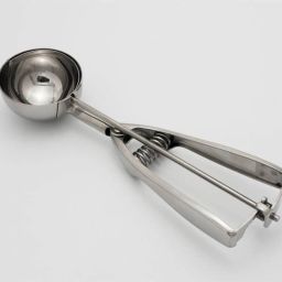 Stainless Steel Ice Cream Scoop Cookie Dough Scooper with Trigger Release for WaterMelon, Frozen Yogurt Sorbet, Jelly and Baking Digging Spherical Shape, Dishwasher Safe Stainless Steel Ice-cream Spoon Stainless Steel Ice-cream Spoon-1