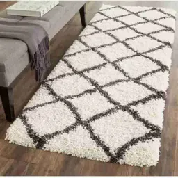naetri Black, White Cotton Carpet-picture-4