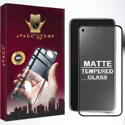 JPACC Edge To Edge Tempered Glass for [ Premium HD ] MATTE Tempered Glass Screen Protector For NORD 2 5G Full Coverage [ SUPER SMOOTH ] 9H Edge To Edge Front Temper Glass Guard With INSTALLATION KIT, ONEPLUS NORD 2 5G-picture-2