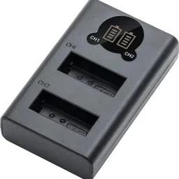 DIGICLAMBO LP-E12 Battery Charger, Double Slot Charger for LC-E12 LC-E12E Camera Battery Charger-picture-13