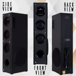 liluns Soundbar with FM Mode , Made in India 120 W Bluetooth Tower Speaker image 3