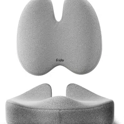 Ultimate Pro Seat Cushion & Posture Corrector Backrest Combo Back / Lumbar Support-16