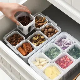 Plastic Fridge Container- 2200 ml-15