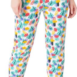 GREEN FLOWER PANT Women Pyjama-image-0