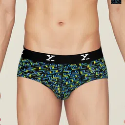 XYXX IntelliSoft Pack Of 2 Printed Anti-microbial Basic Briefs-picture-28