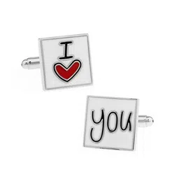 The Tie Hub Silver-Toned & White Cufflink-image-5