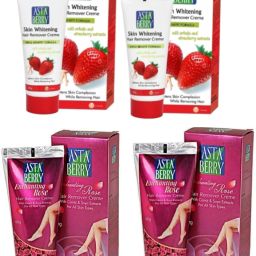 Skin Whitening & Rose Hair Removal Creme (Pack of 4)2+2 Cream-image-2