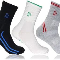 Men Self Design, Solid, Printed, Striped Mid-Calf/Crew-14