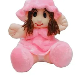 Super Soft Kajal Doll Stuffed Girl Cute Soft Toy Kajal Doll - 30 cm-image-24