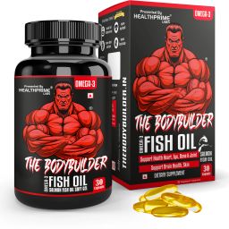 The Bodybuilder Omega 3 Fish Oil 1000mg with EPA+DHA for Heart & Muscle Health-image-6
