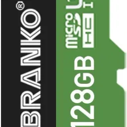 Branko SD-Card-10C Extreme Micro SD Card I Ultra Fast Speed I Highly Resistant I 128 GB MicroSDHC Class 10 90 MB/sMemory Card Compatible with Mobile, Camera, Tablet-10