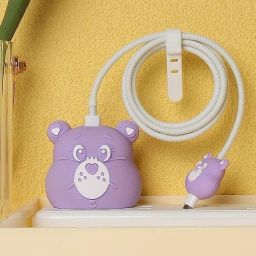 Setster Silicone Press Stud Headphone Case For Charger case 18w and 20w iPhone 11 12 13 14 15 16 Pro Max-34