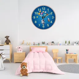 shopivaan Analog-Digital 29.5 cm X 29.5 cm Wall Clock image 4