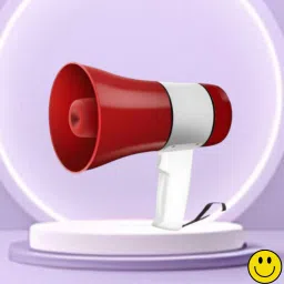 Handheld Megaphone with Siren, Microphone & Rechargeable for Outdoor EventsB314 Megaphone Portable Megaphone Siren Loudspeaker Function &Long Battery BackupB314 Outdoor PA System-picture-11