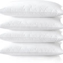 LUXURY Microfibre Solid Sleeping Pillow Pack of 4-image-20