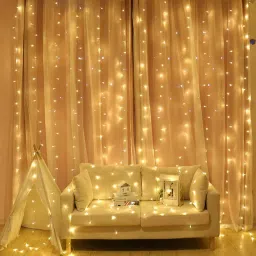 perikam 40 LEDs 11.5 m Yellow, White Steady String Rice Lights image 2