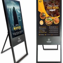 LIMEBERRY Digital Signage Standee Projector Screen Kiosk Advertisement Machine 109.22 cm (43 inch) Full HD LED Backlit IPS Panel Monitor (LB431-AU)-picture-3