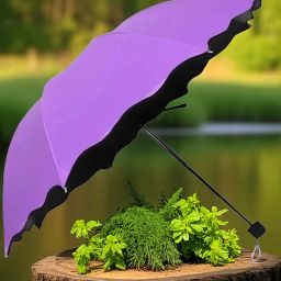 Travel Compact Magic Umbrella 3 Fold Umbrella for Girls, Women_8991 Umbrella-image-57