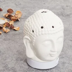 Home Centre Off White Buddha Ultrasonic Aroma Oil Diffusers-15