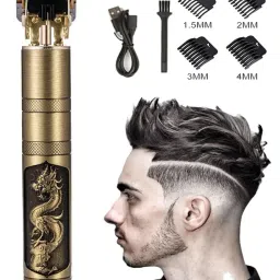 Profiline Vintage T9 Shaver 0mm Professional Hair Clippers Shaver For Men-image-21