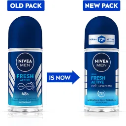 nivea men Fresh Active Deodorant Roll-on Deodorant Roll-on-For Men image 2