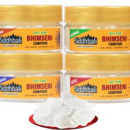 Bhimseni Camphor Kapoor - Lavender | Rose | Sandal | Jasmine - Combo Pack of 4-image-15
