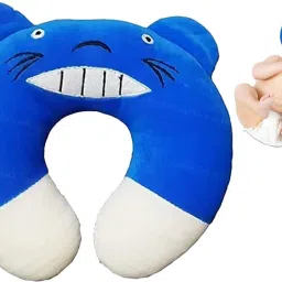 BABY SEED PILLOW, Pillow for Newborn Baby-Round Head Shaping Pillow, 0-12 Months Microfibre Animals Baby Pillow Pack of 1-image-78
