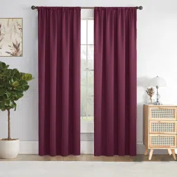 152.4 cm (5 ft) Polyester Blackout Window Curtain (Pack Of 2)-4