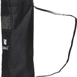 Yoga Mat Bag Cover with Shoulder Strap for Men & Women, Round Zip (Black)-image-55
