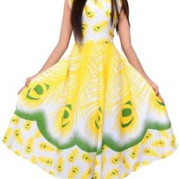 Women A-line White Maxi/Full Length Dress-image-58