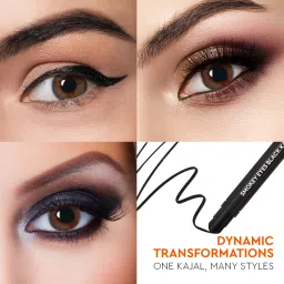 vlcc Smokey Eyes Kajal - Black | Smudge proof, water proof, long lasting kajal image 5