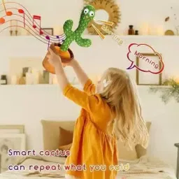 just craft Bluetech Cactus Toy, Talking Repeat Singing Sunny Cactus Toy 120 Songs Cactus image 5