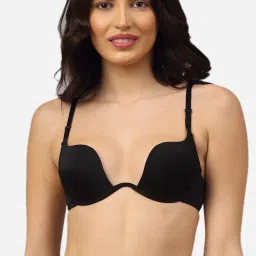 Women Plunge Heavily Padded Bra-image-1