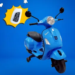 12V Vespa Battery Operated Ride-On Scooter for Kids with Remote Control | Scooter Battery Operated Ride On-image-78
