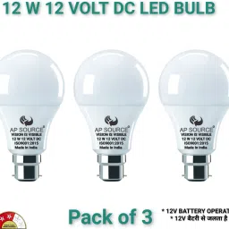 12 W Basic Round B22 LED Bulb-8