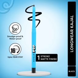 Longwear Kajal 01 - Richly Pigmented | Sweat Proof | Lasts Up To 16HRS-picture-24