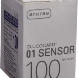 glucocard 01 sensor 100 Glucometer Strips-20