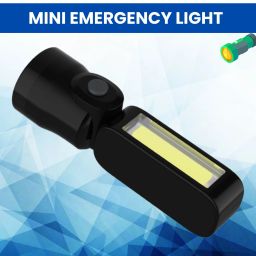 USB Rechargeable LED Torch Light with COBB Light With 1200mAh Battery LifeR460 Torch-image-84