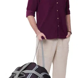 50 L Strolley Duffel Bag - New Model For Travelling Stylish Duffel Luggage Bag - Purple - Regular Capacity-image-76