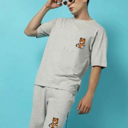 Tshirt Regular Shorts Co-ords Set-image-76