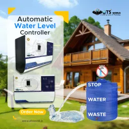 ots world Automatic Water Level Controller, 3 Level Led Indicator, Support 1&3 phase motor Smart Kit image 3
