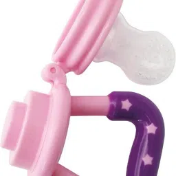 mukky Baby Fresh Food Feeder Nipple Pacifier Teether and Feeder Teether and Feeder (multiclour )pack of 1 Teether and Feeder image 3