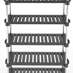 tnt the next trend Super Smart Stackable and Durable, Easy to Assemble, Space Saving Rack Plastic Open Book Shelf image 3
