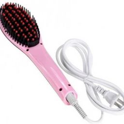 ZwaanEnterprise hair straightener::hair straightener brush::Fast Hair Straightener::women hair straightener::hair styler Ceramic Fast Hair Straightener For Women's Hair Straightening Brush with LCD Screen, Temperature Control Display Hair Straightening Brush Hair Straightener-image-31