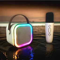 K12 Speaker Machine Bluetooth-Compatible Wireless Karaoke Mic SpeakerKM-14 Laptop/Desktop Speaker-31
