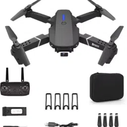 E99 Pro Foldable Quadcopter WiFi 4K HD Camera Position Lockig Drone 2 Batteries1 Drone-11