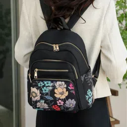 Medium 22 L Backpack European And American Trend Shopping Trip Three-Purpose Backpack Anti-Theft-image-74